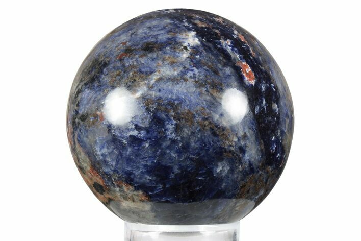 Deep Blue, Polished Sodalite Sphere #241735